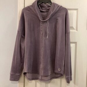 Ladies Calvin Klein Velour Top